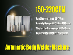 General Can Body Welder Machine For Food Can Making Machine