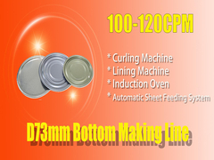 Induction Curing Oven For Metal Can Making Machine