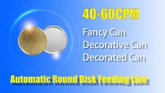 Automatic Round Disc Feeder For Round Can