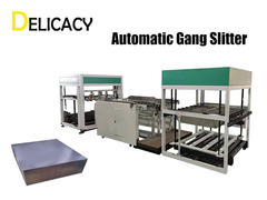 7.5Kw Automatic Gang Slitter Machine For Paint Can Production