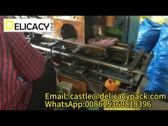 Automatic production line for top lids with deep drawn threaded spouts