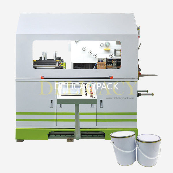 Automatic 1-5L General Chemical Paint Production Line Tinplate Metal Welder Welding Tin Can Machine