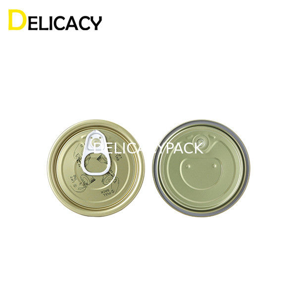 153mm Metal Can Lids , Easy Open End For Food Fruit Beverage Beer Can Packaging
