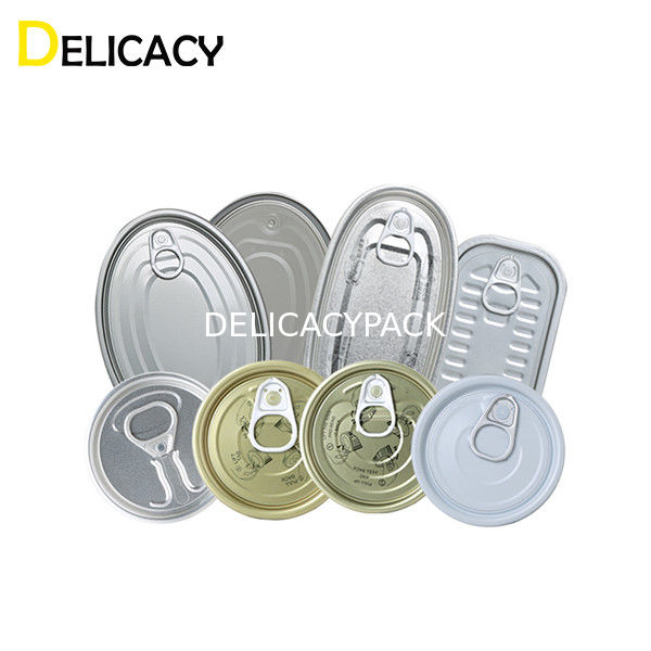 153mm Metal Can Lids , Easy Open End For Food Fruit Beverage Beer Can Packaging
