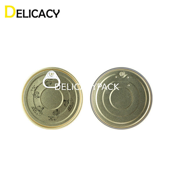 153mm Metal Can Lids , Easy Open End For Food Fruit Beverage Beer Can Packaging