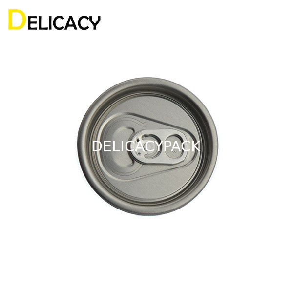52mm Metal Can Lids , 202 Aluminium Easy Open Ends For Beverage Soft Drink Food