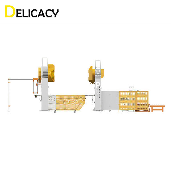 Automatic Aluminum Can Making Machine , H Type Sheet Feed Press For Tinplate Sheet Feeding