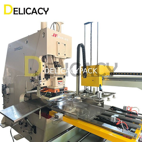 High Precision 25T Deep Throat Press For Bottom Blanking Operation Tin Can Making Machine