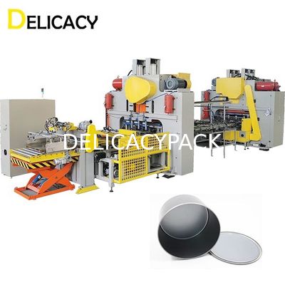300CPM Metal Can Making Machine For Tinplate Food Cans Manufacturing CE Certified