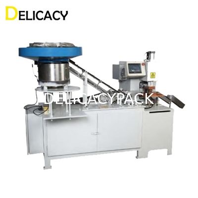 40CPM Automatic Tin Can Making Machine For 4L Ear Lug Lid Top Spot Welding