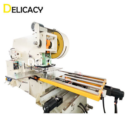 Automatic Sheet Feeding Tin Can Making Machine For 72mm Tinplate Lid Making Line