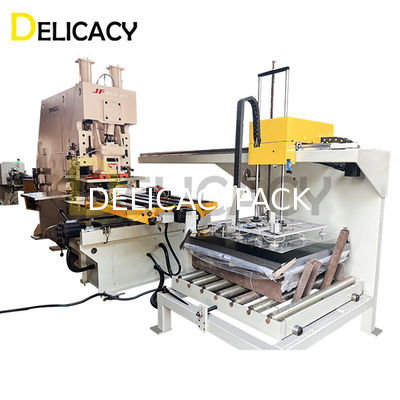 Automatic Uploader And Sheet Feeding System For 83 / 99 / 127mm Bottom Making Line