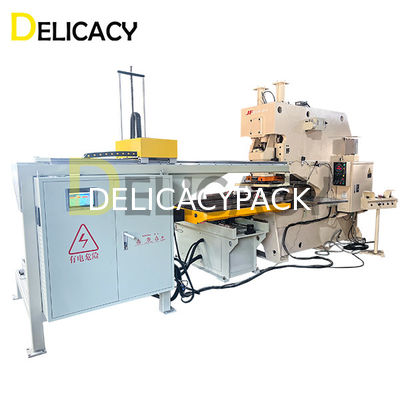 380V Tin Can Making Machine Stamping Iron Cap Press For Bottom Blanking Operation
